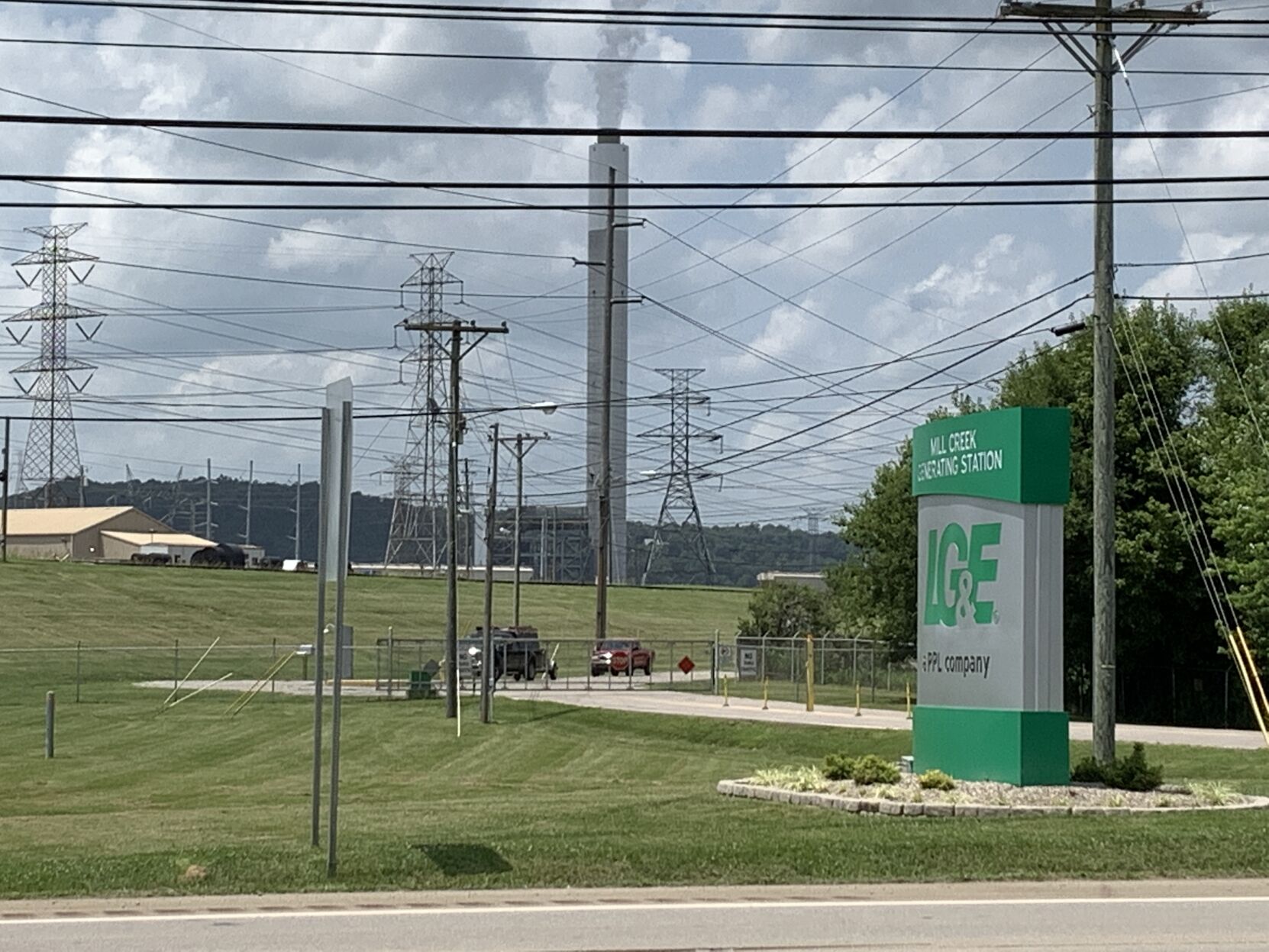 LG&E Mill Creek plant sign